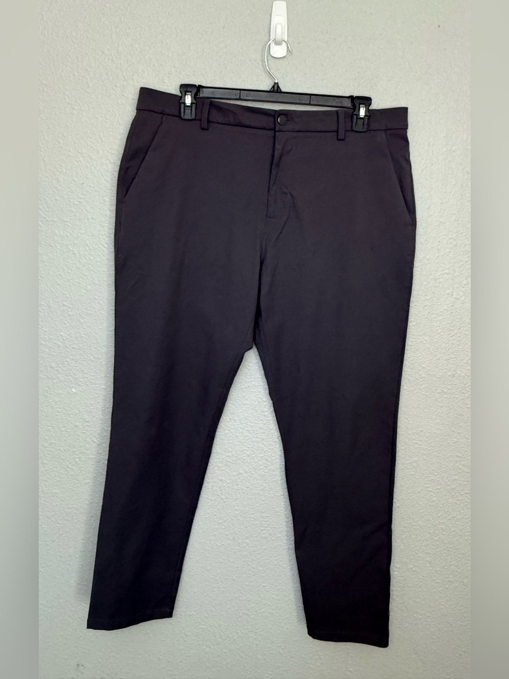 RHONE | Slim Fit Gotham Pant | Dark Grey | Waist 38” Inseam 29”